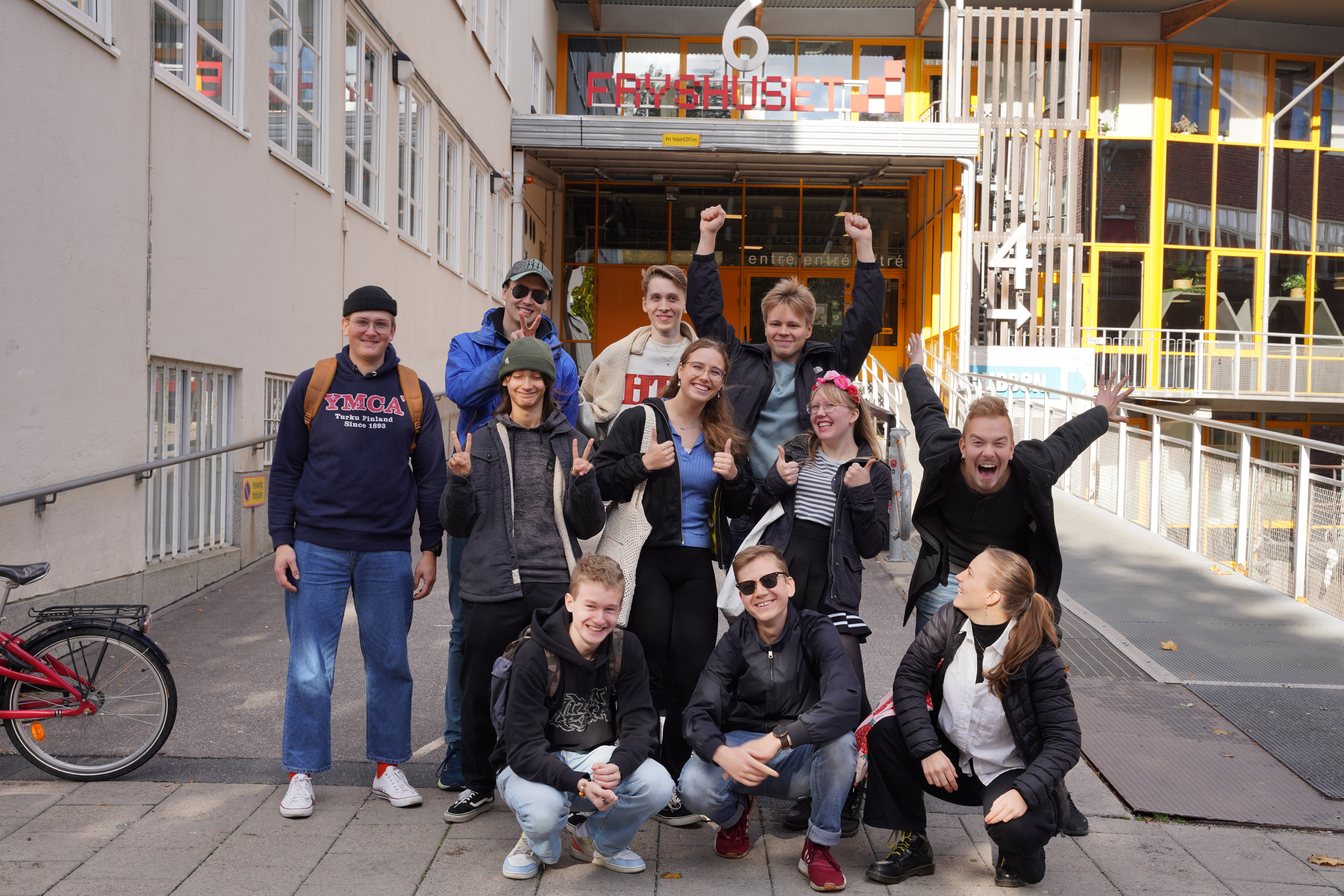 FINYMCA-aloitusristeily. Vierailu Fryshusetissa 10–2023.